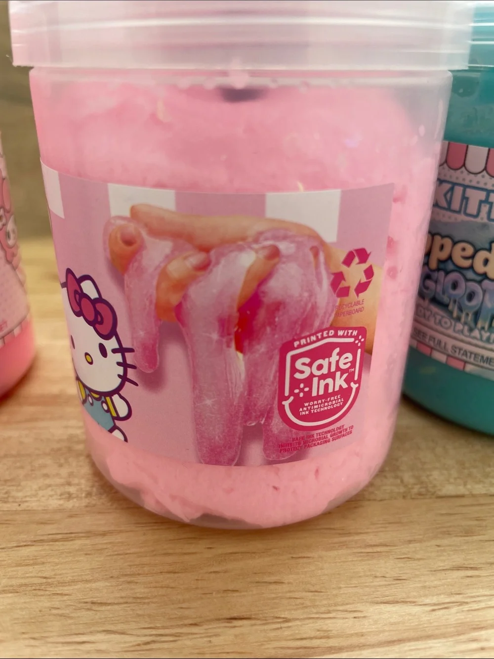 SALE! 50% Off NWT Hello Kitty Whipped Slime - Pink & Teal Set of 3